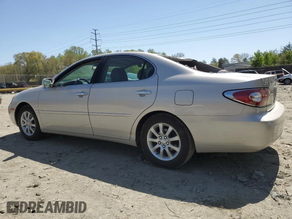 2003 Lexus ES 300 with VIN JTHBF30G230131052, listed as a Copart auction lot 53727255 with 122,755 mi miles and Salvage Title. Bid and sale history available at DreamBid. Image 2.