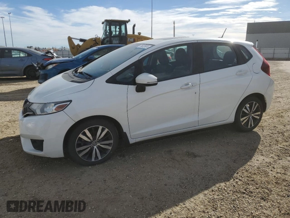 2017 Honda Fit EX-L with VIN 3HGGK5H86HM101487, listed as a Copart auction lot 75022924 with Not Provided miles and Salvage Title. Bid and sale history available at DreamBid. Image 1.