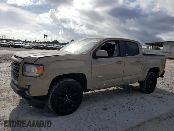 2022 GMC Canyon 2WD Elevation with VIN 1GTG5CEN8N1322893, listed as a Copart auction lot 69341774 with 29,906 mi miles and Salvage Title. Bid and sale history available at carsss.com. Image 1.
