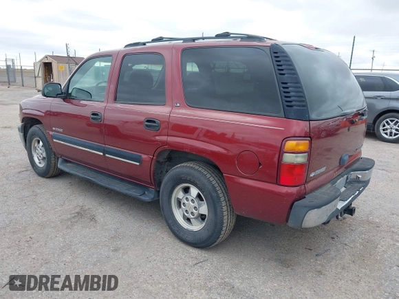 2001 Chevrolet Tahoe LS with VIN 1GNEK13T81J242596, listed as a IAAI auction lot 42177221 with 172,971 mi miles. Bid and sale history available at carsss.com. Image 3.