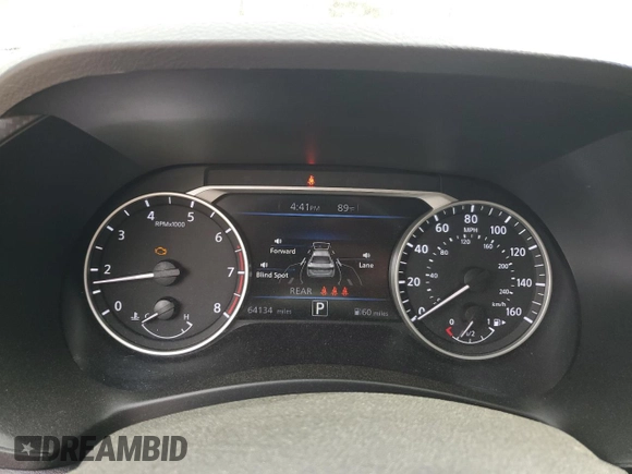 2021 Nissan Sentra SV with VIN 3N1AB8CV1MY321192, listed as a Copart auction lot 51963895 with 64,134 mi miles and Salvage Title. Bid and sale history available at DreamBid. Image 9.