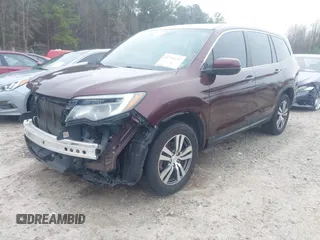 2016 Honda Pilot EX-L with VIN 5FNYF6H52GB109351, listed as a IAAI auction lot 41735131 with 125,604 mi miles. Bid and sale history available at carsss.com. Image 2.