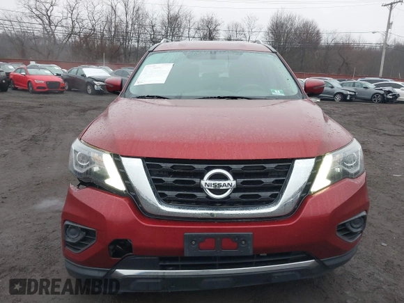 2017 Nissan Pathfinder SV z VIN 5N1DR2MM5HC619649, wystawiony jako IAAI lot #41476033 z przebiegiem 94 785 mil mil oraz . Historia ofert i sprzedaży dostępna na DreamBid. Obrazek 12.