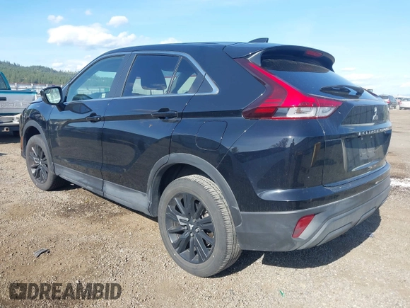 2024 Mitsubishi Eclipse Cross LE with VIN JA4ATVAA3RZ003106, listed as a IAAI auction lot 42163370 with 25,525 mi miles and . Bid and sale history available at DreamBid. Image 3.