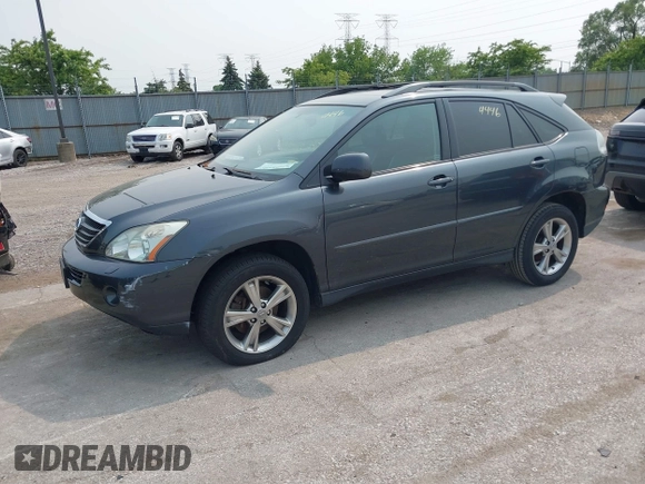 2006 Lexus RX 400h с VIN JTJHW31U960019608, выставлен на аукционе IAAI как лот 42404446 с пробегом 115 801 миль миль и . История ставок и продаж доступна на DreamBid. Изображение 2.