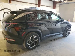 2024 Hyundai Tucson Limited with VIN 5NMJECDEXRH299555, listed as a Copart auction lot 50305005 with 48,861 mi miles and Salvage Title. Bid and sale history available at carsss.com. Image 3.