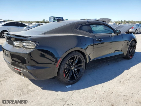 2024 Chevrolet Camaro 2LT with VIN 1G1FD1RS4R0118020, listed as a Copart auction lot 75322484 with 11,035 mi miles and Salvage Title. Bid and sale history available at carsss.com. Image 3.
