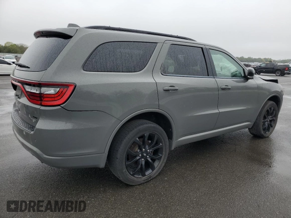 2020 Dodge Durango GT Plus with VIN 1C4RDJDG4LC394727, listed as a Copart auction lot 56004455 with 23,699 mi miles and Non repairable. Bid and sale history available at DreamBid. Image 3.