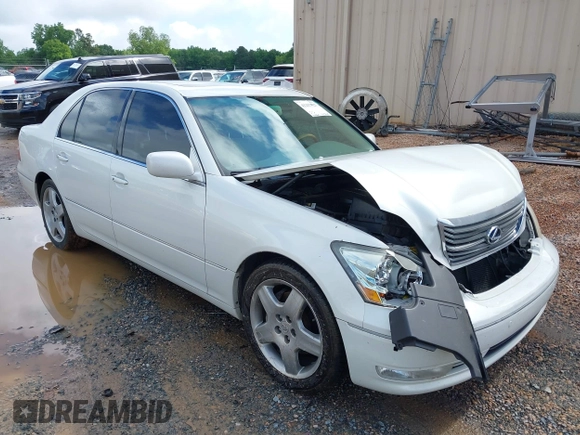 2006 Lexus LS 430 z VIN JTHBN36F065029791, wystawiony jako IAAI lot #42257027 z przebiegiem 201 067 mil mil oraz . Historia ofert i sprzedaży dostępna na DreamBid. Obrazek 1.