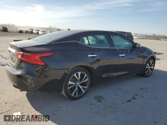 2017 Nissan Maxima SV with VIN 1N4AA6AP5HC418294, listed as a Copart auction lot 50572515 with 67,603 mi miles and Salvage Title. Bid and sale history available at DreamBid. Image 3.
