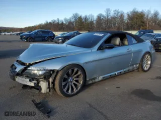 2008 BMW 6 Series M6 with VIN WBSEK93558CY79266, listed as a Copart auction lot 45467925 with 0 mi miles and Salvage Title. Bid and sale history available at carsss.com. Image 1.