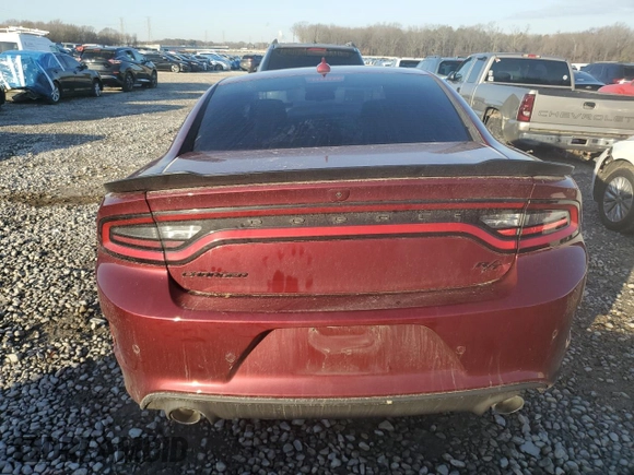 2023 Dodge Charger R/T with VIN 2C3CDXCT4PH534905, listed as a Copart auction lot 42169585 with 30,021 mi miles and Salvage Title. Bid and sale history available at carsss.com. Image 6.