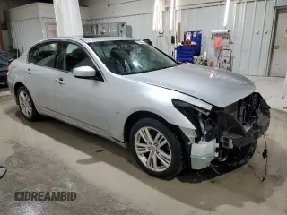 2015 Infiniti Q40 with VIN JN1CV6AR3FM651013, listed as a Copart auction lot 74568404 with 171,155 mi miles and Salvage Title. Bid and sale history available at carsss.com. Image 4.