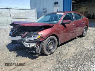 2019 Honda Insight Touring with VIN 19XZE4F71KE400826, listed as a Copart auction lot 56222994 with Not Provided miles and Salvage Title. Bid and sale history available at carsss.com. Image 1.