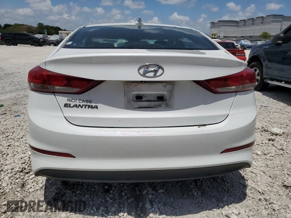 2018 Hyundai Elantra SEL with VIN 5NPD84LF5JH270136, listed as a Copart auction lot 55013155 with 66,573 mi miles and Salvage Title. Bid and sale history available at DreamBid. Image 6.