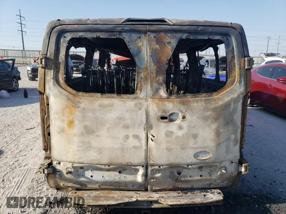 2018 Ford Transit Passenger XL with VIN 1FBZX2YG7JKA80911, listed as a Copart auction lot 71194044 with Not provided miles and Non repairable. Bid and sale history available at DreamBid. Image 6.