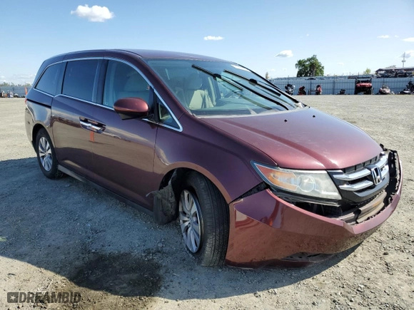 2016 Honda Odyssey EX with VIN 5FNRL5H44GB142897, listed as a Copart auction lot 51946875 with 0 mi miles and Salvage Title. Bid and sale history available at carsss.com. Image 4.