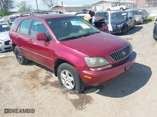 1999 Lexus RX 300 Luxury SUV with VIN JT6HF10U0X0076717, listed as a IAAI auction lot 41907043 with 149,379 mi miles. Bid and sale history available at carsss.com. Image 1.