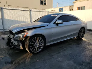 2017 Mercedes-Benz C 300 with VIN WDDWJ4JB8HF436205, listed as a Copart auction lot 88278115 with 119,535 mi miles and Clean Title. Bid and sale history available at carsss.com. Image 1.