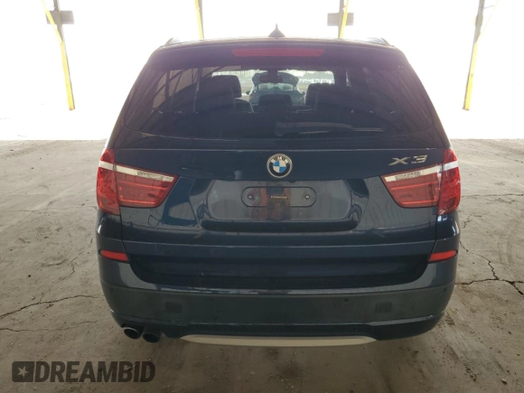 2014 BMW X3 xDrive35i with VIN 5UXWX7C5XE0E81308, listed as a Copart auction lot 52182575 with 110,137 mi miles and Salvage Title. Bid and sale history available at DreamBid. Image 6.
