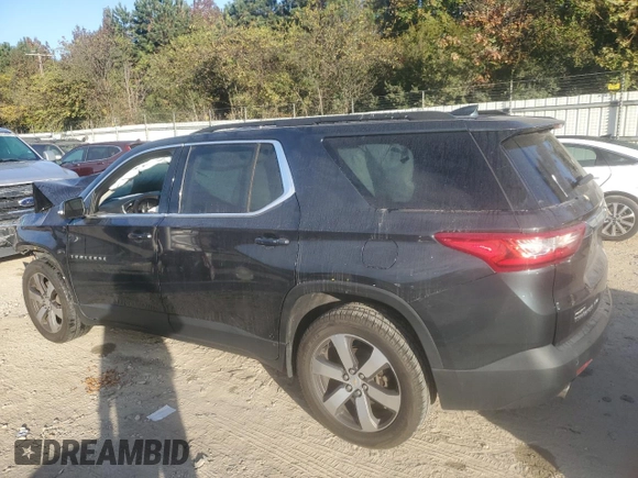 2021 Chevrolet Traverse LT Leather with VIN 1GNEVHKW3MJ156564, listed as a Copart auction lot 79157544 with 73,331 mi miles and Salvage Title. Bid and sale history available at carsss.com. Image 2.