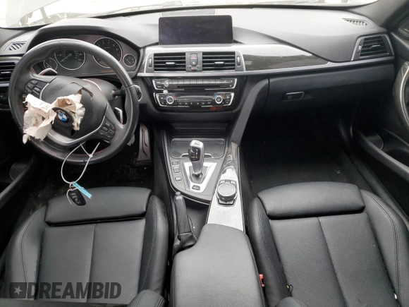 2017 BMW 3 Series 330e iPerformance with VIN WBA8E1C58HK895185, listed as a Copart auction lot 49287055 with 61,391 mi miles and Salvage Title. Bid and sale history available at carsss.com. Image 8.