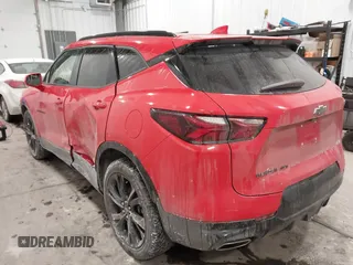 2020 Chevrolet Blazer RS with VIN 3GNKBKRS5LS721180, listed as a IAAI auction lot 41583699 with 65,383 mi miles and . Bid and sale history available at DreamBid. Image 3.