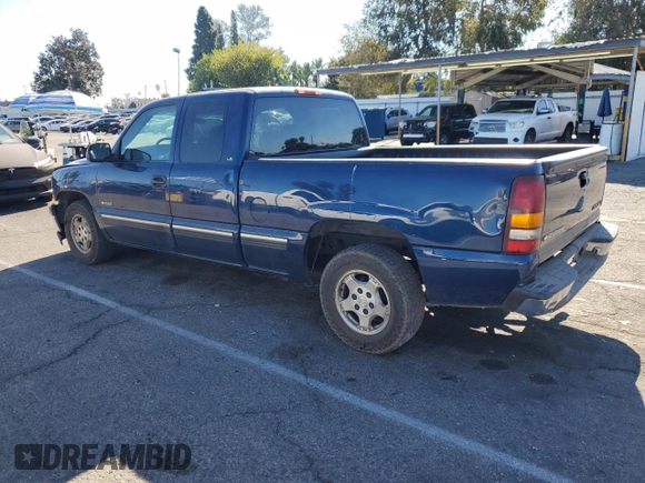 2000 Chevrolet Silverado 1500 LS with VIN 1GCEC19V1YZ156525, listed as a Copart auction lot 79340834 with 274,437 mi miles and Salvage Title. Bid and sale history available at carsss.com. Image 2.