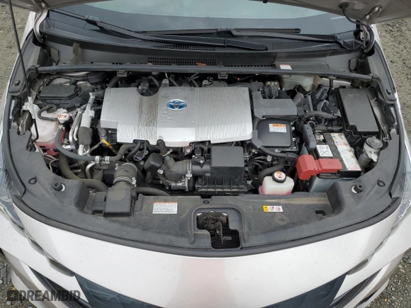 2021 Toyota Prius Prime LE with VIN JTDKAMFP7M3175920, listed as a Copart auction lot 43618755 with 105,228 mi miles and Salvage Title. Bid and sale history available at carsss.com. Image 11.