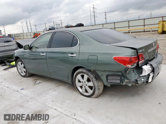 2005 Lexus ES 350 с VIN JTHBA30G155105336, выставлен на аукционе Copart как лот 60641985 с пробегом 200 926 миль миль и Списание • Salvage title. История ставок и продаж доступна на DreamBid. Изображение 2.