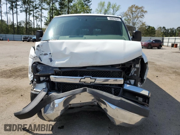 2013 Chevrolet Express Passenger LT with VIN 1GAZG1FG5D1181571, listed as a Copart auction lot 50826845 with 335,540 mi miles and Salvage title. Bid and sale history available at DreamBid. Image 12.