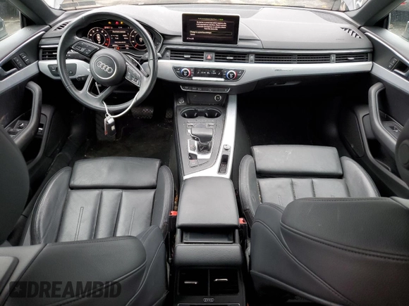 2018 Audi A5 Sportback Premium Plus with VIN WAUENCF53JA060424, listed as a Copart auction lot 40566934 with 60,963 mi miles. Bid and sale history available at carsss.com. Image 8.
