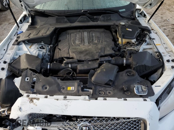 2013 Jaguar XJ with VIN SAJWA2GB3DLV52351, listed as a Copart auction lot 73343244 with 78,522 mi miles and Salvage Title. Bid and sale history available at carsss.com. Image 12.