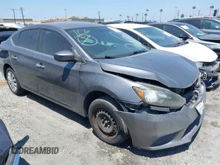 2017 Nissan Sentra SV z VIN 3N1AB7APXHY319252, wystawiony jako IAAI lot #41636381 z przebiegiem 158 963 mil mil oraz . Historia ofert i sprzedaży dostępna na DreamBid. Obrazek 1.