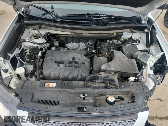 2020 Mitsubishi Outlander ES with VIN JA4AD2A32LZ046985, listed as a Copart auction lot 60805545 with 59,223 mi miles and Salvage title. Bid and sale history available at DreamBid. Image 12.
