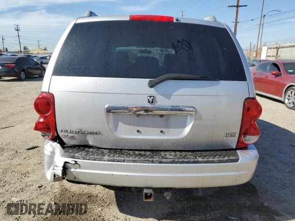 2005 Dodge Durango z VIN 1D8HD48D15F536581, wystawiony jako Copart lot #49892645 z przebiegiem 196 016 mil mil oraz Szkoda całkowita • Salvage title. Historia ofert i sprzedaży dostępna na DreamBid. Obrazek 6.