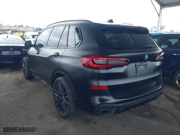 2022 BMW X5 xDrive40i with VIN 5UXCR6C04N9K22401, listed as a IAAI auction lot 41677488 with 23,786 mi miles. Bid and sale history available at carsss.com. Image 3.