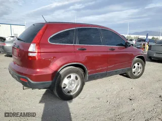 2007 Honda CR-V LX with VIN JHLRE48337C039899, listed as a Copart auction lot 47895815 with 120,382 mi miles and Salvage Title. Bid and sale history available at carsss.com. Image 3.