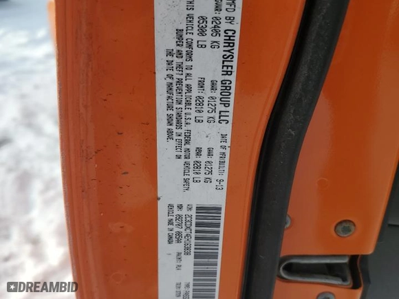 2014 Dodge Charger RT 100th Anniversary with VIN 2C3CDXCT4EH163838, listed as a Copart auction lot 87383134 with 197,003 mi miles and Salvage Title. Bid and sale history available at carsss.com. Image 14.