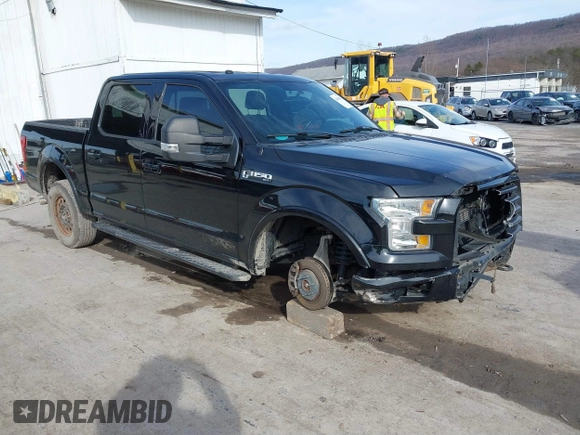 2016 Ford F-150 XLT with VIN 1FTEW1EF0GFB46896, listed as a IAAI auction lot 41666886 with 156,895 mi miles and . Bid and sale history available at carsss.com. Image 1.