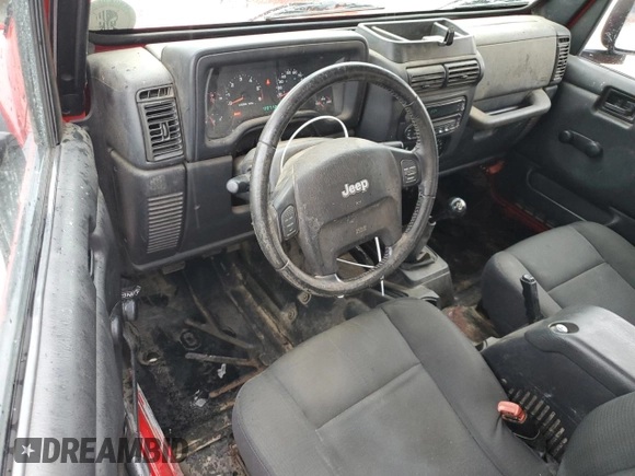 2006 Jeep Wrangler X с VIN 1J4FA39S06P766687, выставлен на аукционе Copart как лот 55791365 с пробегом 220 712 миль миль и Списание • Salvage title. История ставок и продаж доступна на DreamBid. Изображение 8.