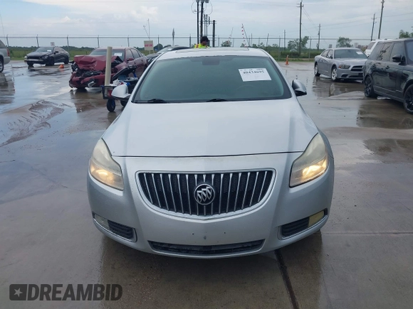 2011 Buick Regal CXL RL6 with VIN W04GU5GCXB1070838, listed as a IAAI auction lot 40434695 with 80,530 mi miles. Bid and sale history available at carsss.com. Image 11.