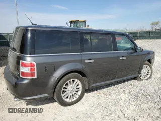2019 Ford Flex SEL with VIN 2FMGK5C85KBA02332, listed as a Copart auction lot 51105365 with 91,953 mi miles and Salvage Title. Bid and sale history available at carsss.com. Image 3.