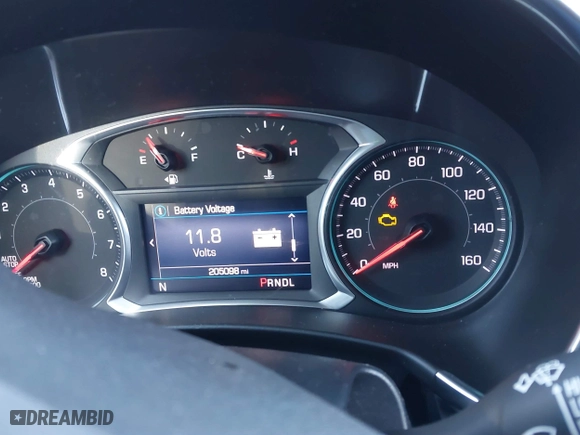 2019 Chevrolet Equinox LT with VIN 2GNAXUEV2K6187285, listed as a IAAI auction lot 41807538 with 205,098 mi miles. Bid and sale history available at carsss.com. Image 7.