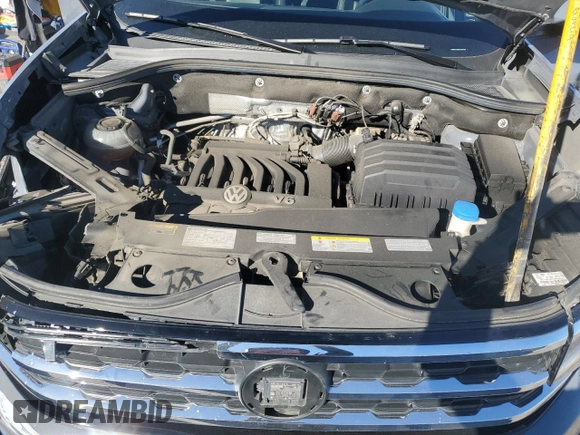 2021 Volkswagen Atlas SEL with VIN 1V2SE2CAXMC235406, listed as a Copart auction lot 80754164 with 31,527 mi miles and Salvage title. Bid and sale history available at DreamBid. Image 12.