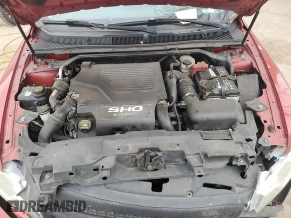 2011 Ford Taurus SHO with VIN 1FAHP2KT4BG100877, listed as a Copart auction lot 44029645 with 153,661 mi miles and Salvage Title. Bid and sale history available at DreamBid. Image 12.