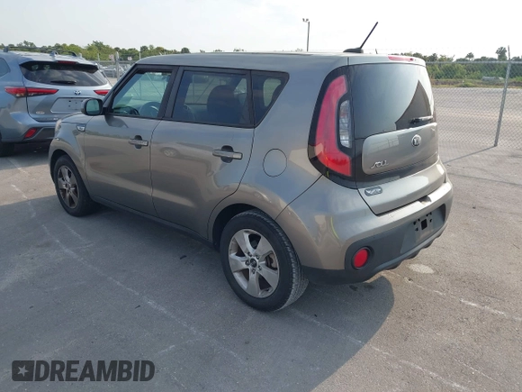 2018 Kia Soul with VIN KNDJN2A22J7601923, listed as a IAAI auction lot 42041363 with 106,946 mi miles. Bid and sale history available at carsss.com. Image 3.