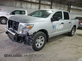 2018 Nissan Titan SV z VIN 1N6AA1EJ6JN509133, wystawiony jako Copart lot #44934135 z przebiegiem 69 785 mil mil oraz Szkoda całkowita • Salvage title. Historia ofert i sprzedaży dostępna na DreamBid. Obrazek 1.