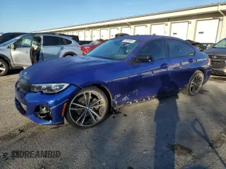 2021 BMW 3 Series 330i xDrive with VIN 3MW5R7J0XM8C14425, listed as a Copart auction lot 72910854 with 9,465 mi miles and Salvage Title. Bid and sale history available at DreamBid. Image 1.