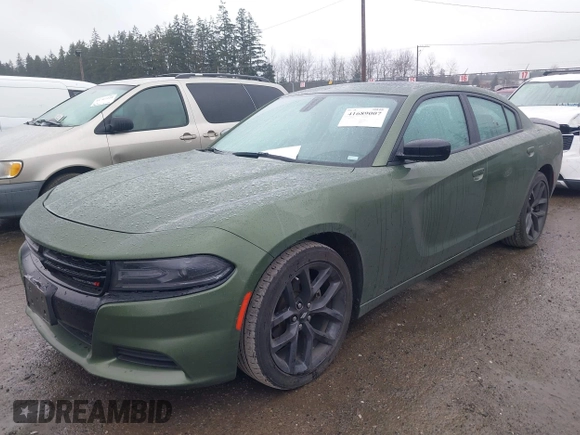2021 Dodge Charger SXT with VIN 2C3CDXBG7MH681655, listed as a IAAI auction lot 41689007 with 66,036 mi miles and . Bid and sale history available at DreamBid. Image 2.